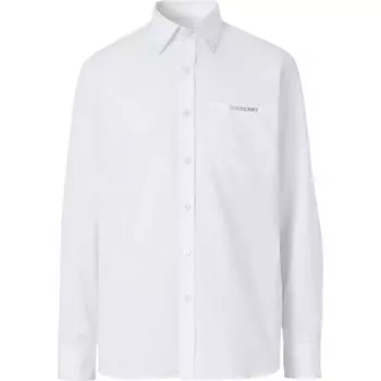 Рубашка мужская белая Burberry, белый