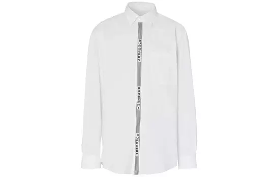 Рубашка мужская белая Burberry, белый