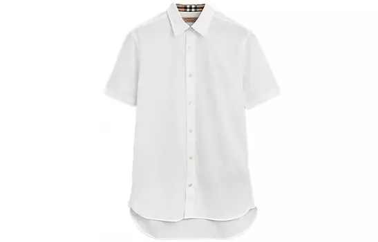 Рубашка мужская белая Burberry, белый