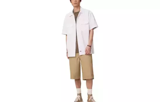 Рубашка мужская белая Dickies, белый