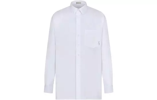 Рубашка мужская белая Dior, белый