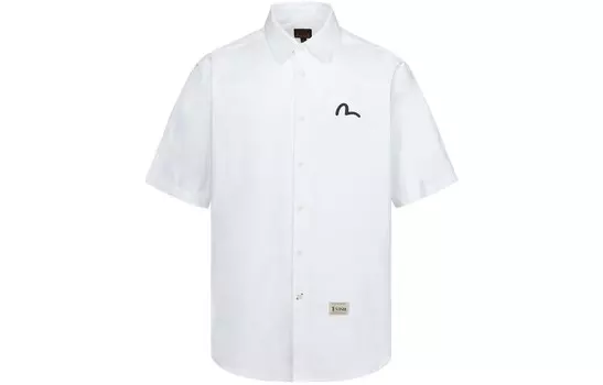Рубашка мужская белая Evisu, белый