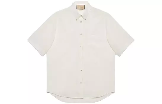 Рубашка мужская белая Gucci, белый