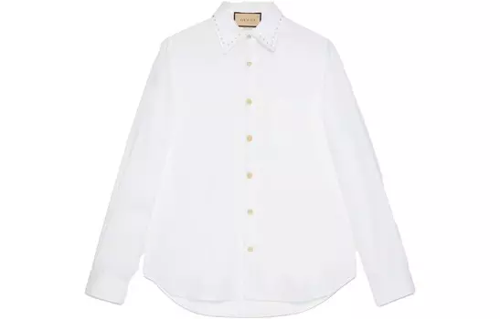 Рубашка мужская белая Gucci, белый