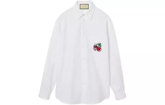 Рубашка мужская белая Gucci, белый