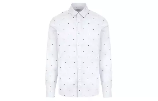 Рубашка мужская белая Kenzo, белый