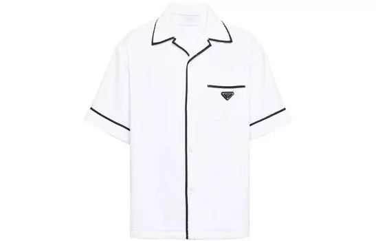 Рубашка мужская белая Prada, белый