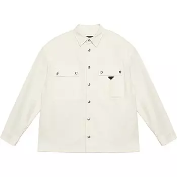 Рубашка мужская белая Prada, белый