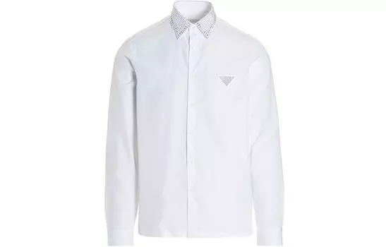 Рубашка мужская белая Prada, белый