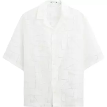 Рубашка мужская белая Zara, белый