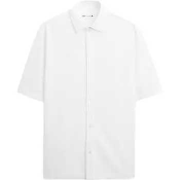 Рубашка мужская белая Zara, белый