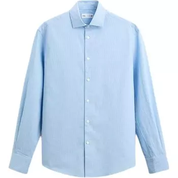 Рубашка мужская белая Zara, белый