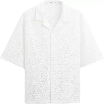Рубашка мужская белая Zara, белый
