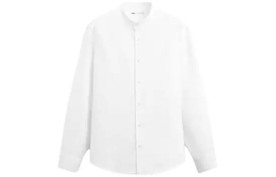 Рубашка мужская белая Zara, белый