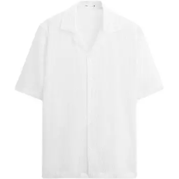 Рубашка мужская белая Zara, белый