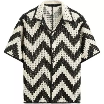 Рубашка мужская белая Zara, белый