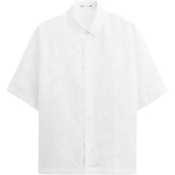 Рубашка мужская белая Zara, белый