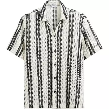 Рубашка мужская белая Zara, белый