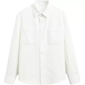 Рубашка мужская белая Zara, белый