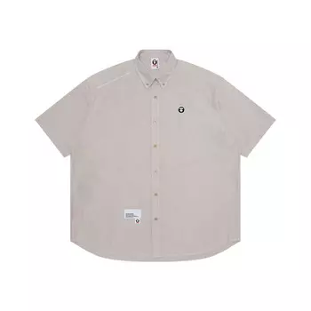 Рубашка мужская бежевая Aape, бежевый