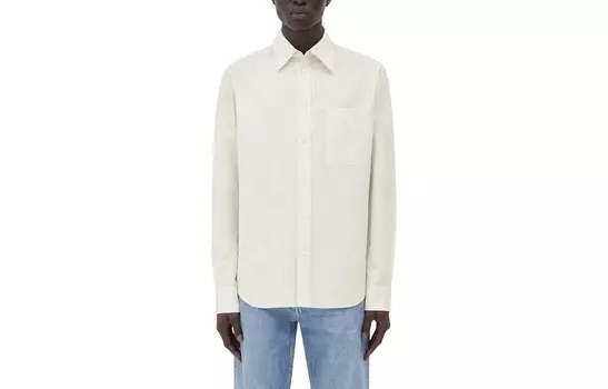 Рубашка мужская бежевая Bottega Veneta, бежевый