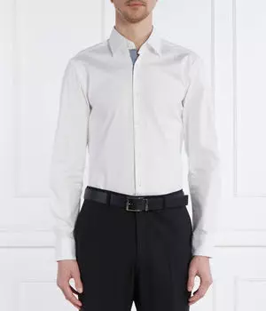 Рубашка мужская Boss H-hank Slim Fit, белый
