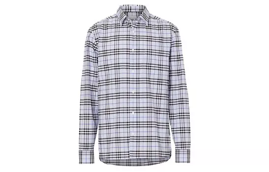 Рубашка мужская Burberry, голубой