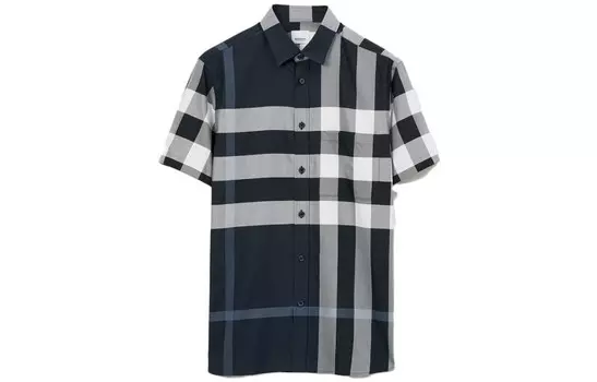 Рубашка мужская Burberry, мультиколор