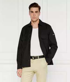 Рубашка мужская Calvin Klein хлопковая, черный