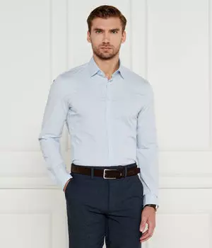 Рубашка мужская Calvin Klein на пуговицах, голубой