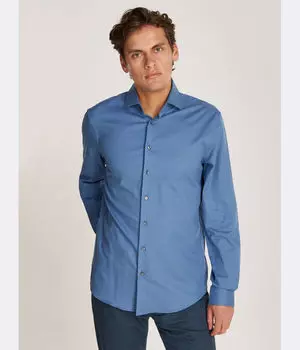 Рубашка мужская Calvin Klein Regular Fit, синий