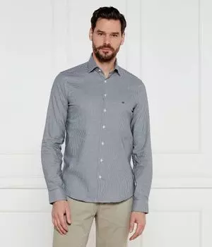 Рубашка мужская Calvin Klein с принтом, синий/белый