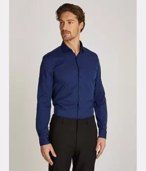 Рубашка мужская Calvin Klein Slim Fit, синий