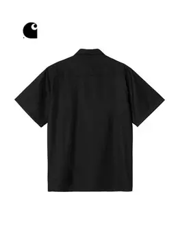Рубашка мужская Carhartt WIP летняя, черный