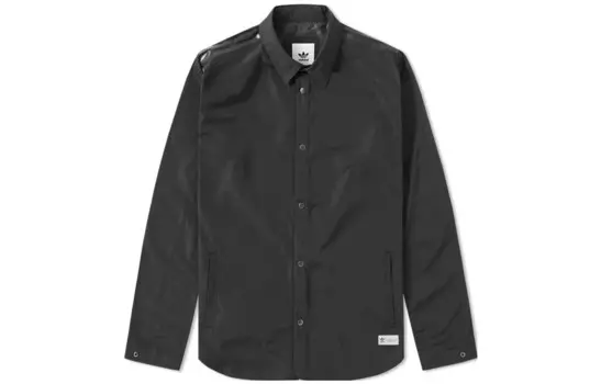Рубашка мужская черная Adidas Originals, черный