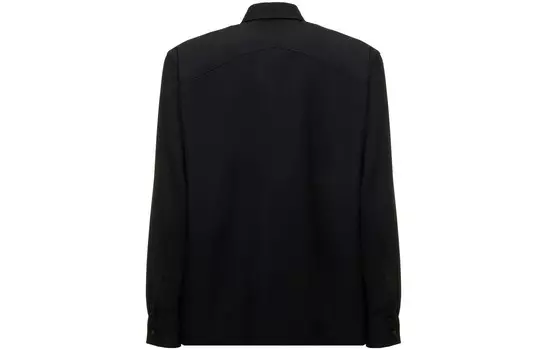 Рубашка мужская черная Bottega Veneta, черный