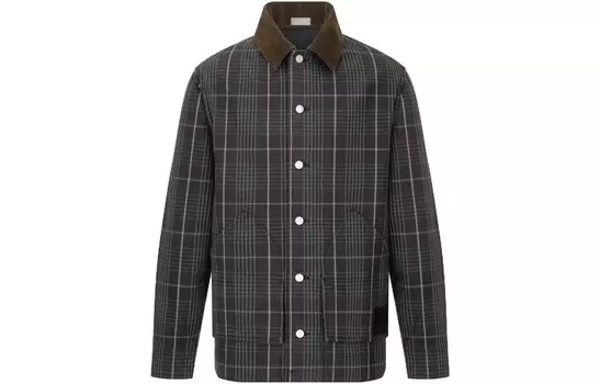 Рубашка мужская черная Dior, черный