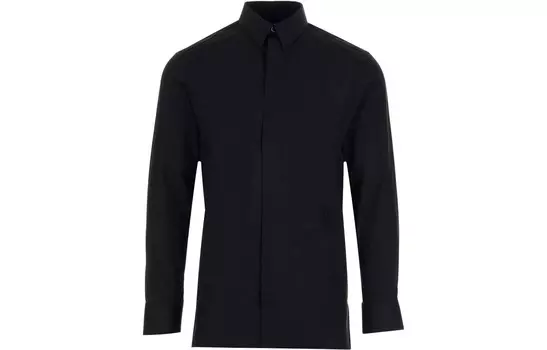 Рубашка мужская черная Givenchy, черный