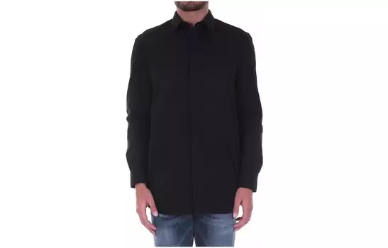 Рубашка мужская черная Givenchy, черный