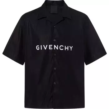 Рубашка мужская черная Givenchy, черный