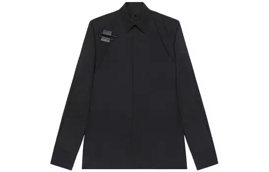 Рубашка мужская черная Givenchy, черный