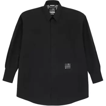 Рубашка мужская черная Mm6 Maison Margiela, черный