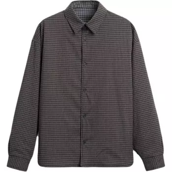 Рубашка мужская черная Zara, черный