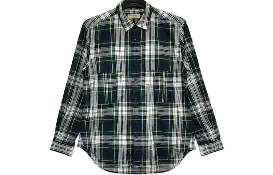 Рубашка мужская чернильно-синяя Burberry, синий