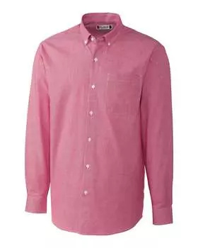 Рубашка мужская Clique, красный/белый