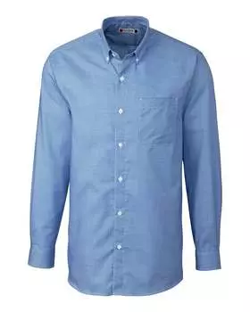 Рубашка мужская Clique, синий/белый