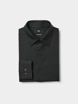 Рубашка мужская , цвет 09 черный