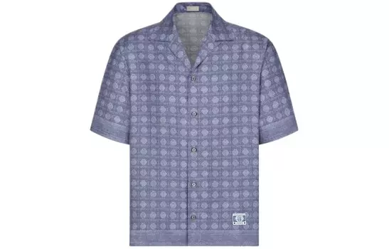 Рубашка мужская Dior, синий