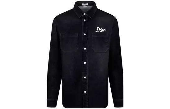 Рубашка мужская Dior, синий