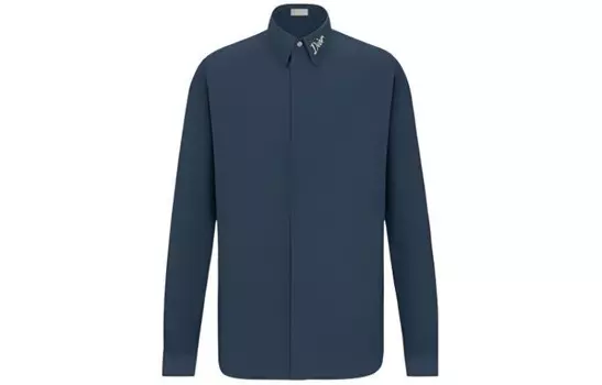 Рубашка мужская Dior, синий